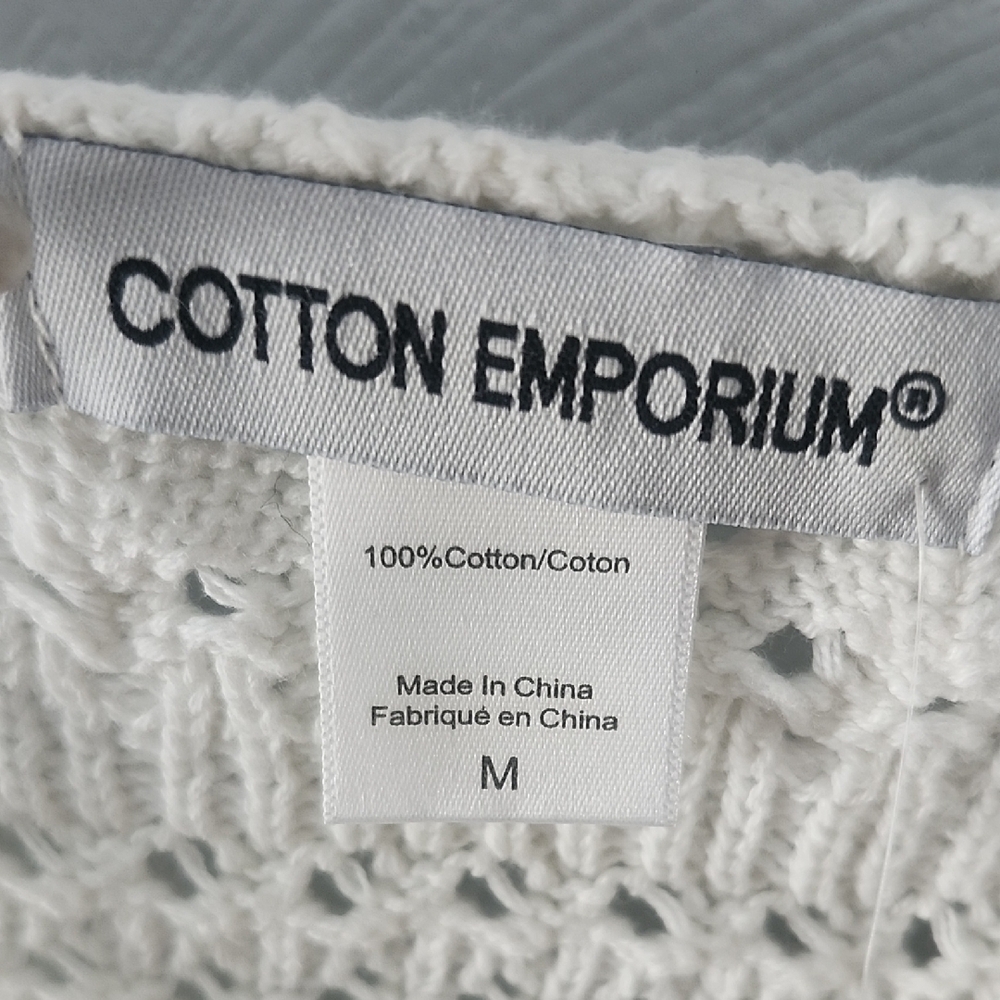 Cotton Emporium Cream Lace Tank Top - Picture 2 of 6